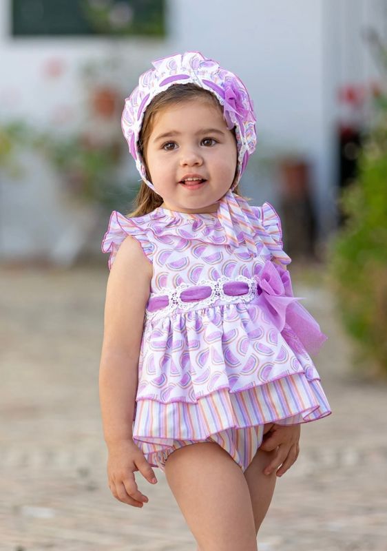 Babine baby dress and pants set