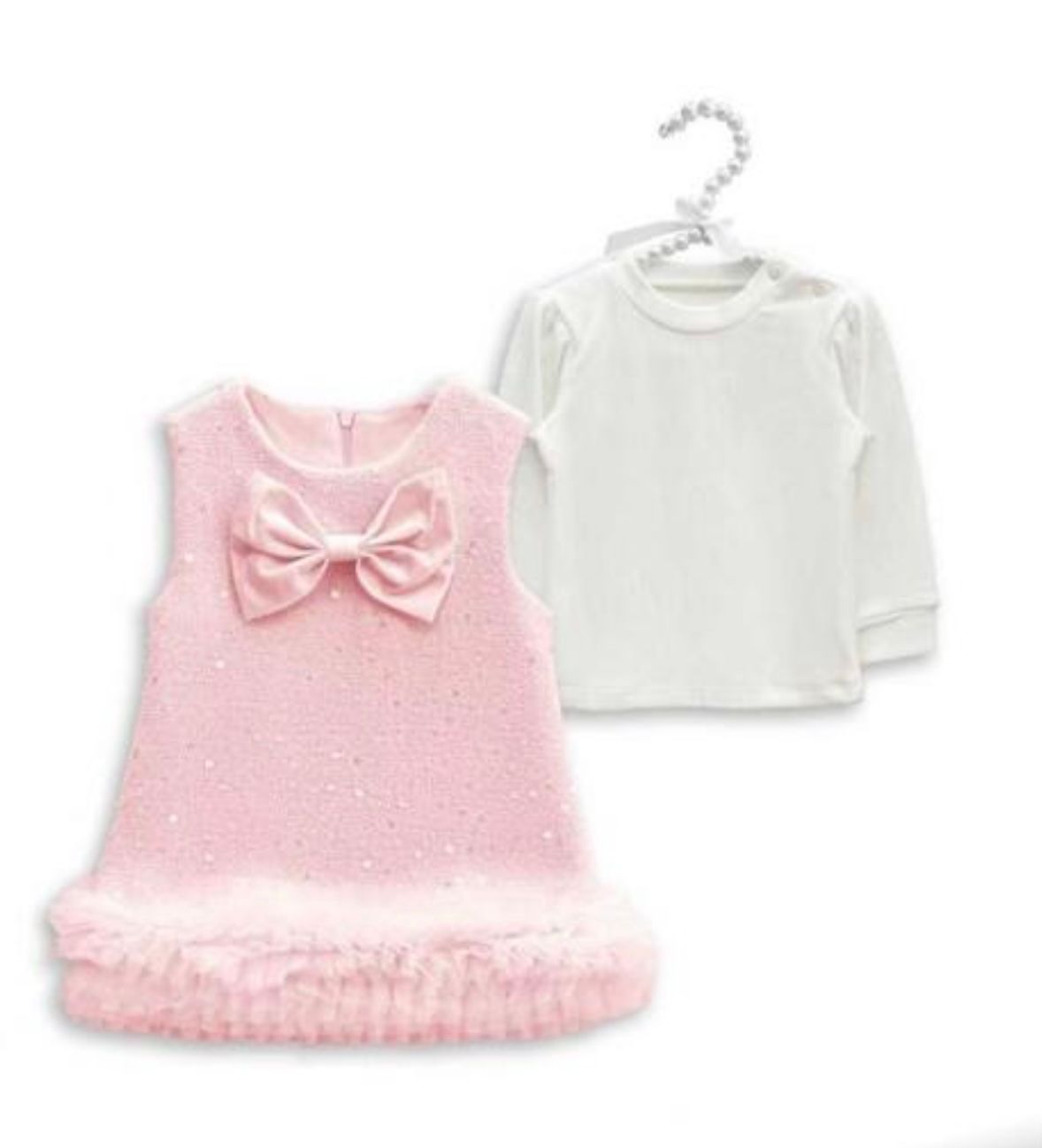 GIRLS 2 piece dress set