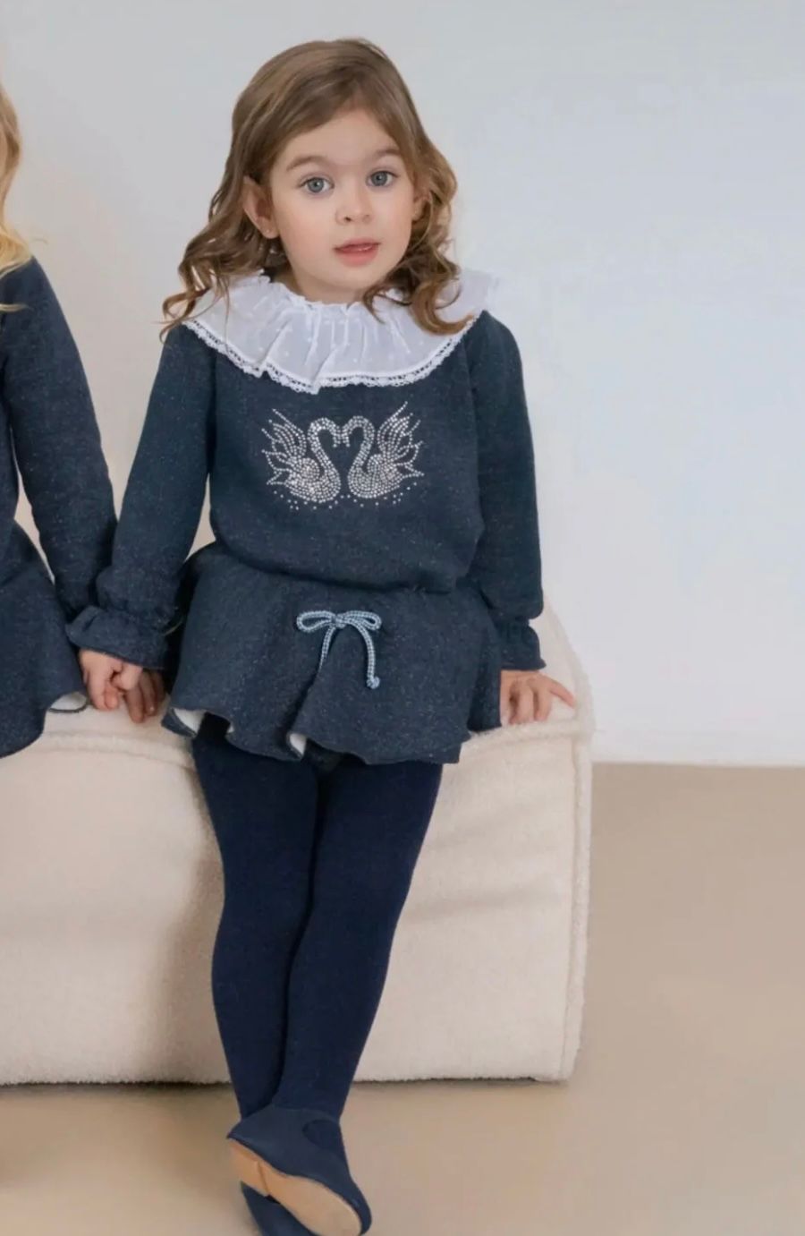 MIRANDA GIRLS SWAN JAM PANT SET