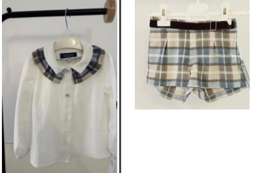 BASMARTI Girls Slorts Set