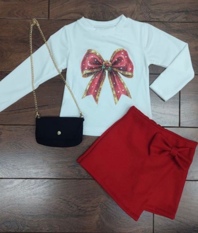 Girls 3 Piece Skorts set