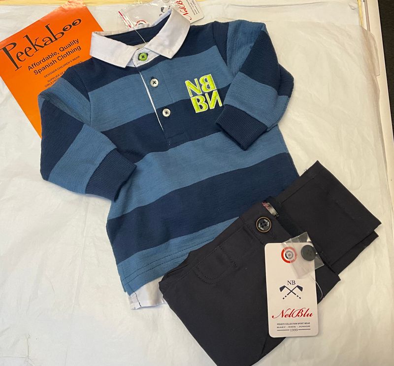 MIRANDA NEL BLU Boys Set