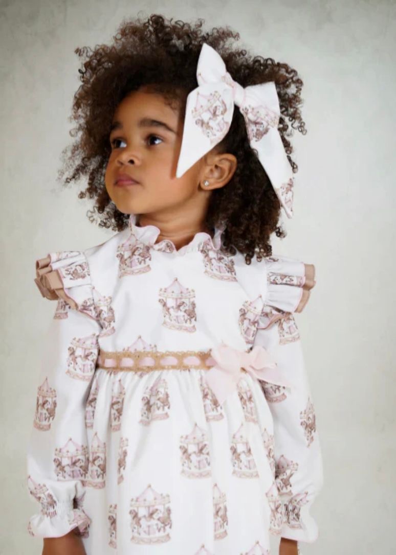 BABINE CAROUSEL PINK DRESS