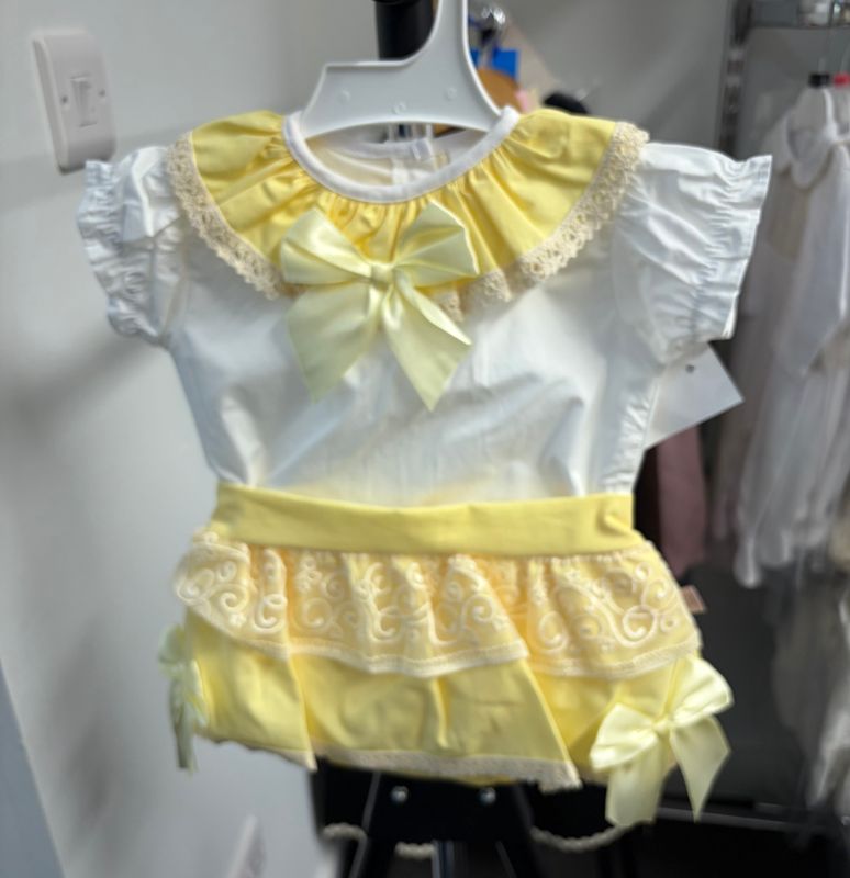 Baby Girls SS26 Jam Pants Set