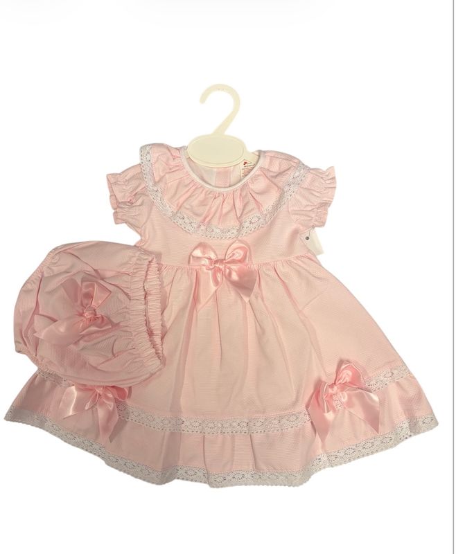 BABY GIRLS DRESS & PANTS SET