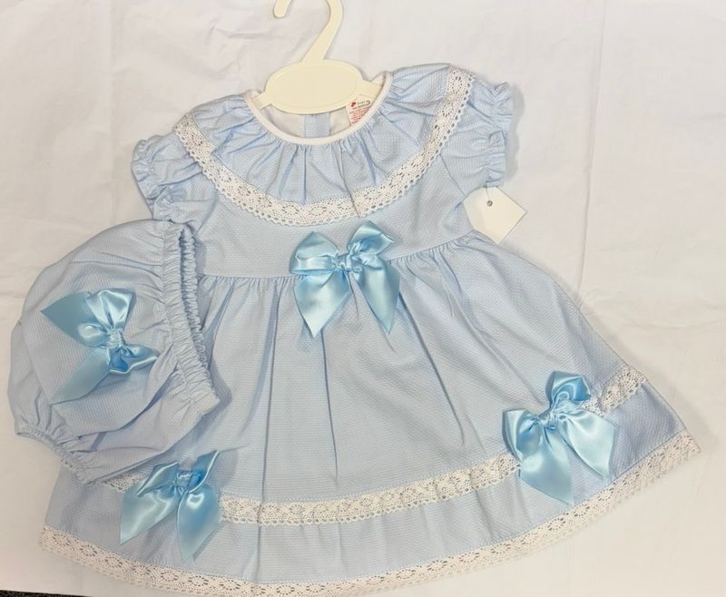 BABY GIRLS DRESS & PANTS SET