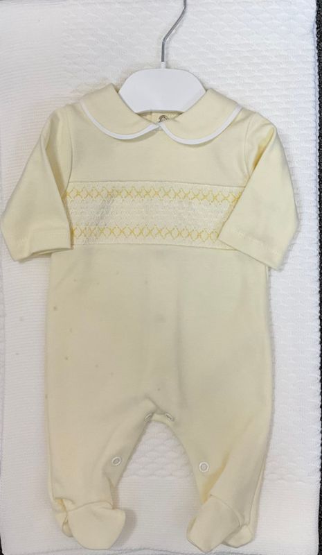 BABY BOYS Lemon Babygro