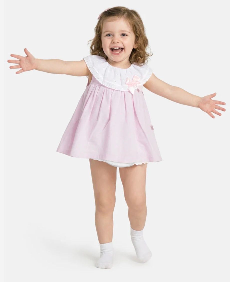 Mommies & Babies Baby girls dress and pants set