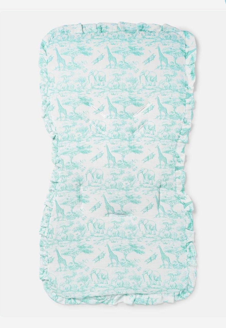 Safari Mint Green Car seat liner