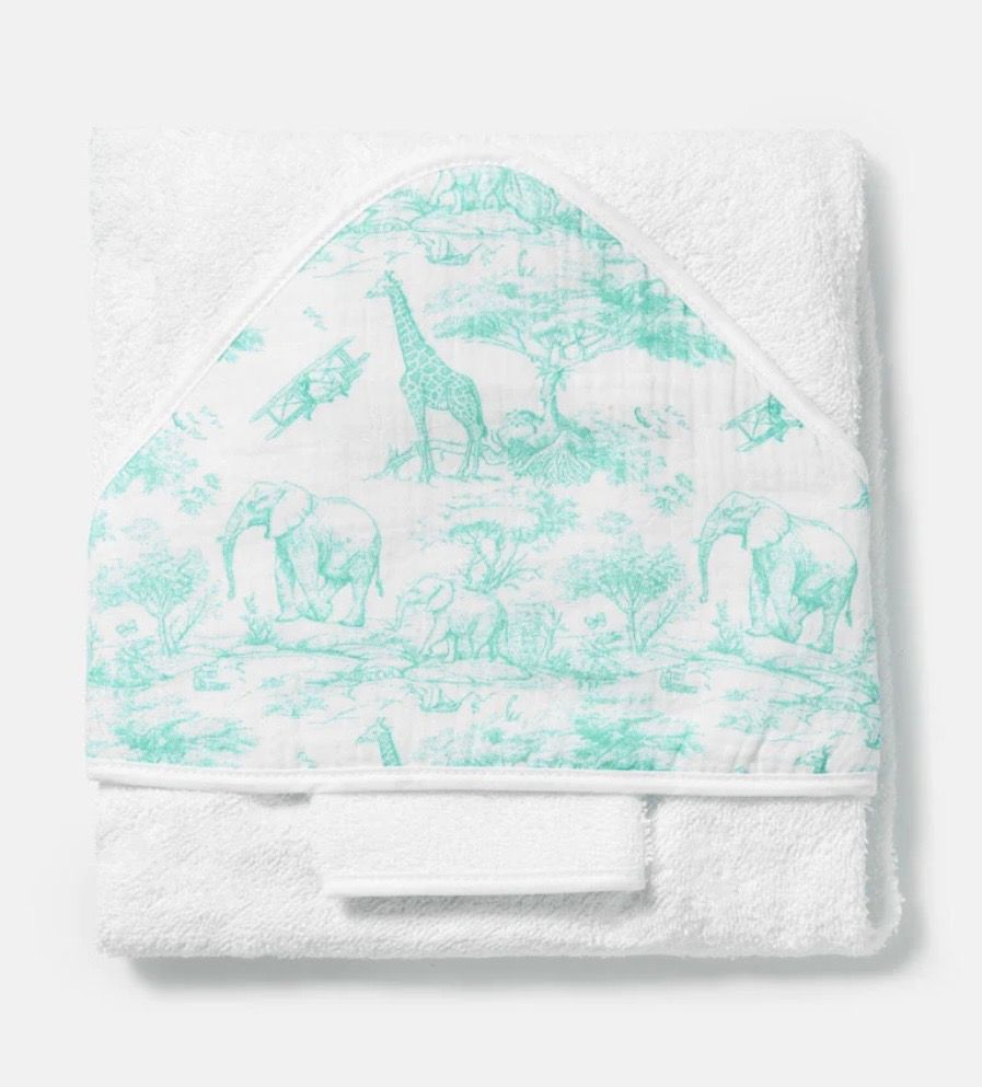 Safari Mint Green Towel Set