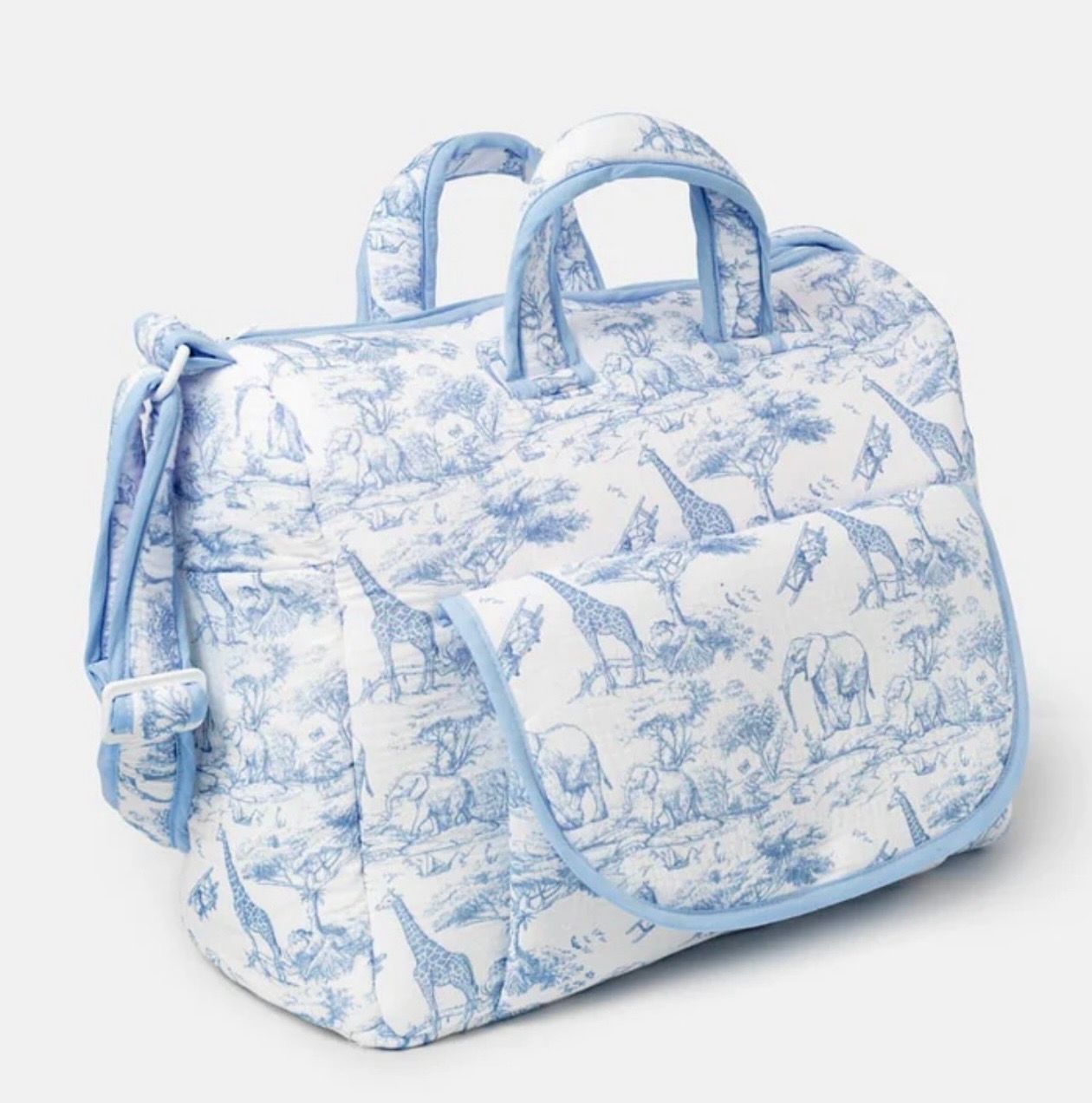 Safari Blue Changing Bag