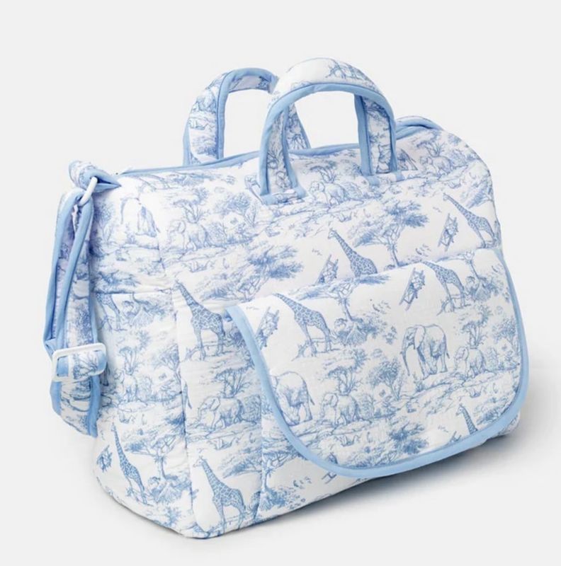 Safari Blue Changing Bag