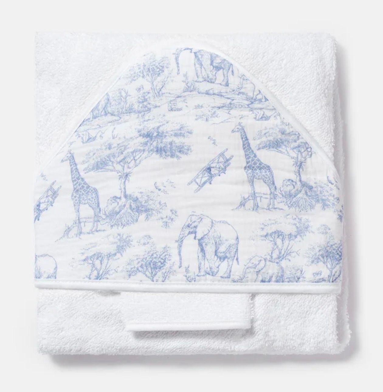 Safari Blue Towel Set