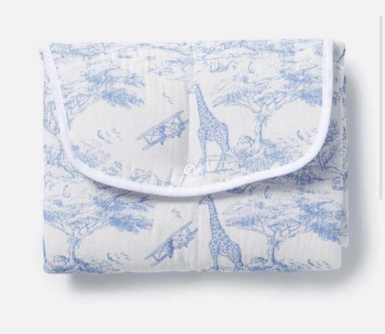 Safari Blue Changing Mat