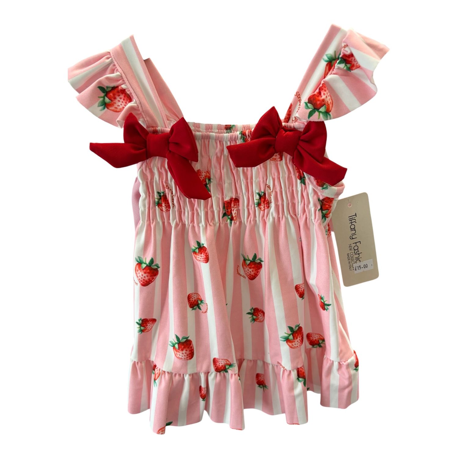 Baby Girls Strawberry Sundress