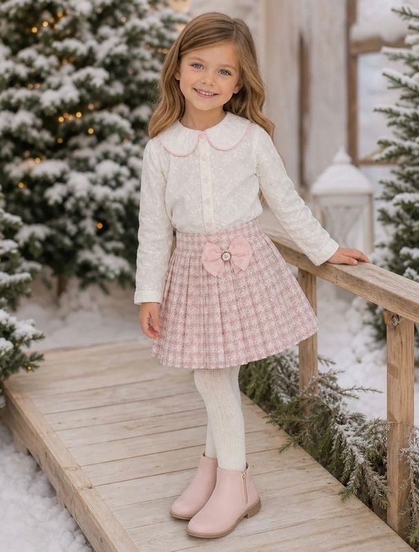Beau Kid A/W NEW IN Girls 2 piece skirt set