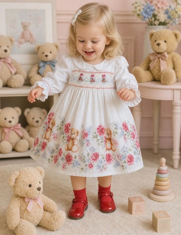 Beau Kid NEW IN A/W Girls Smock Dress