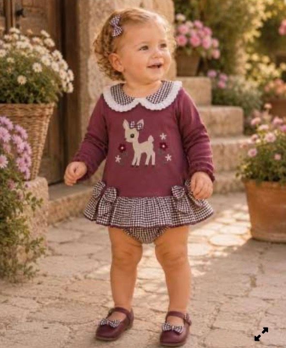 Baby Girls Spanish Jam Pants Set Baby Girls Spanish Jam Pants Set
