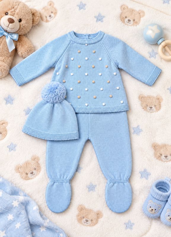 Baby Boys Knitted Set