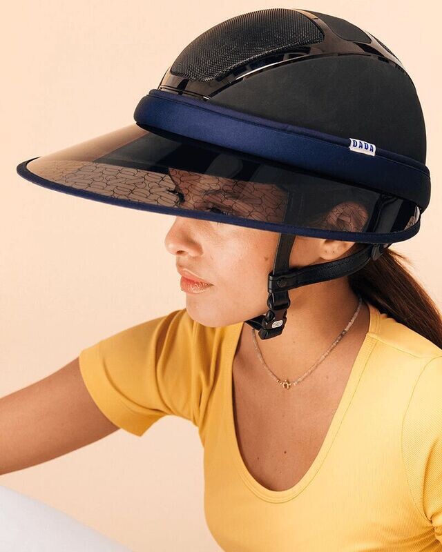 Visor for Aria Dada Sport helmet navy