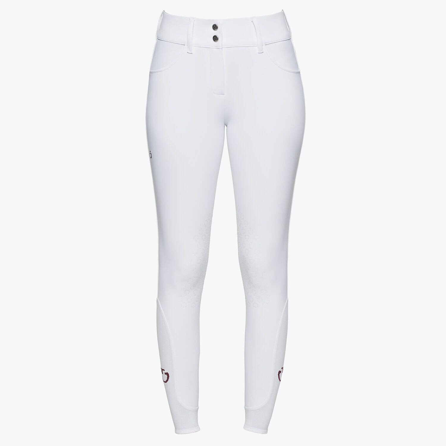 Pantalon taille haute Cavalleria Toscana PAD090 White