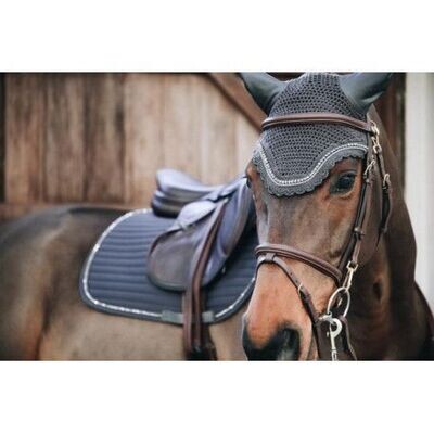 Saddle pads and Ear bonnet Set