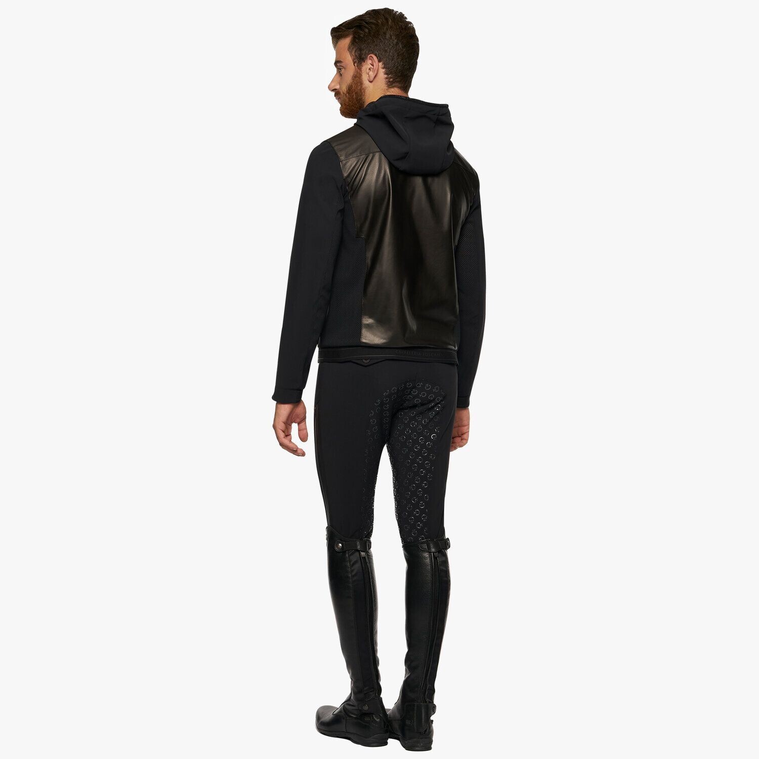 Softshell à Capuche Cavalleria Toscana Perforé - Taille L, Neuf