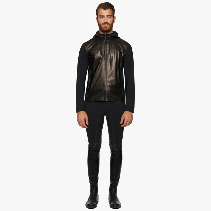 Veste en cuir softshell Homme Cavalleria Toscana GIU257 Veste en cuir softshell Homme Cavalleria Toscana GIU257
