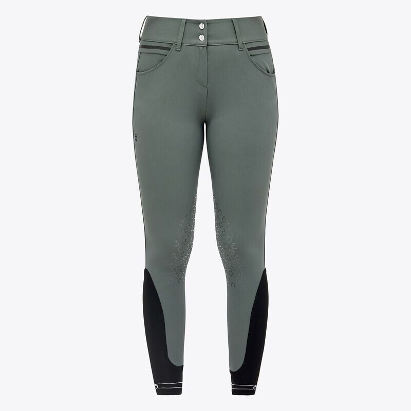 Women's trousers in technical fabric PAD175foliagegreen