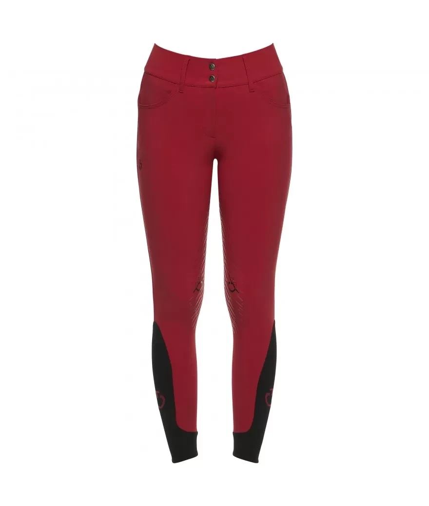 Pantalon CT Team Full Grip Femme Cavalleria Toscana PAD161red