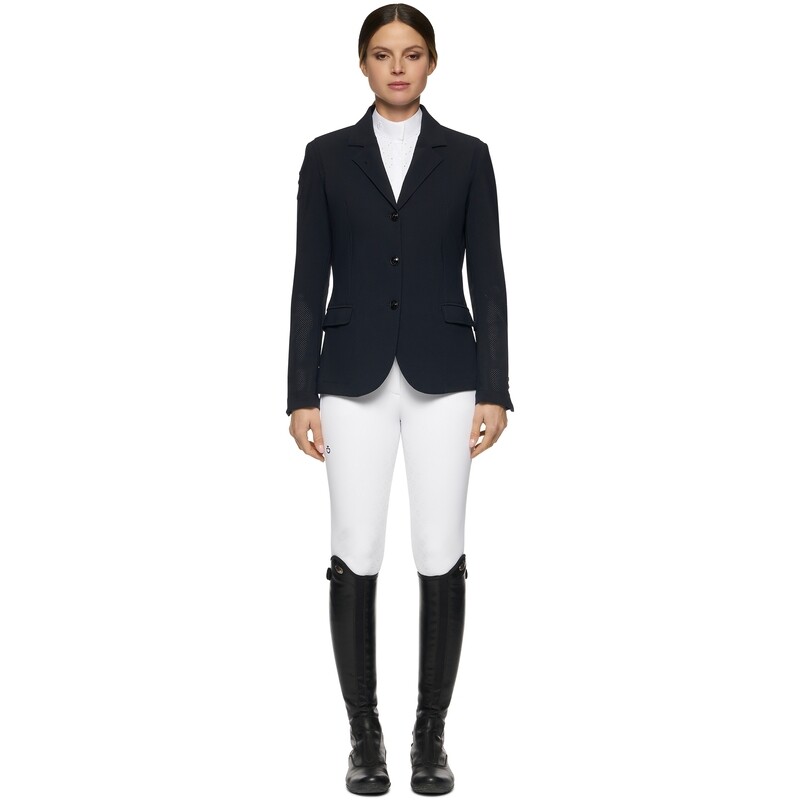 Veste de compétition perforée Cavalleria Toscana - GGD025Navy