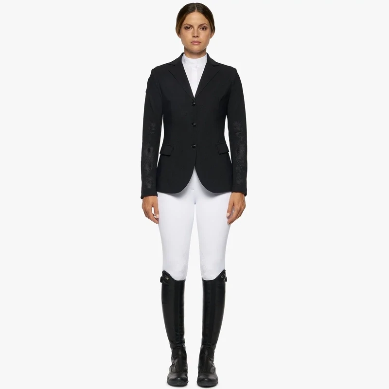 Veste de compétition perforée Cavalleria Toscana - GGD025Black