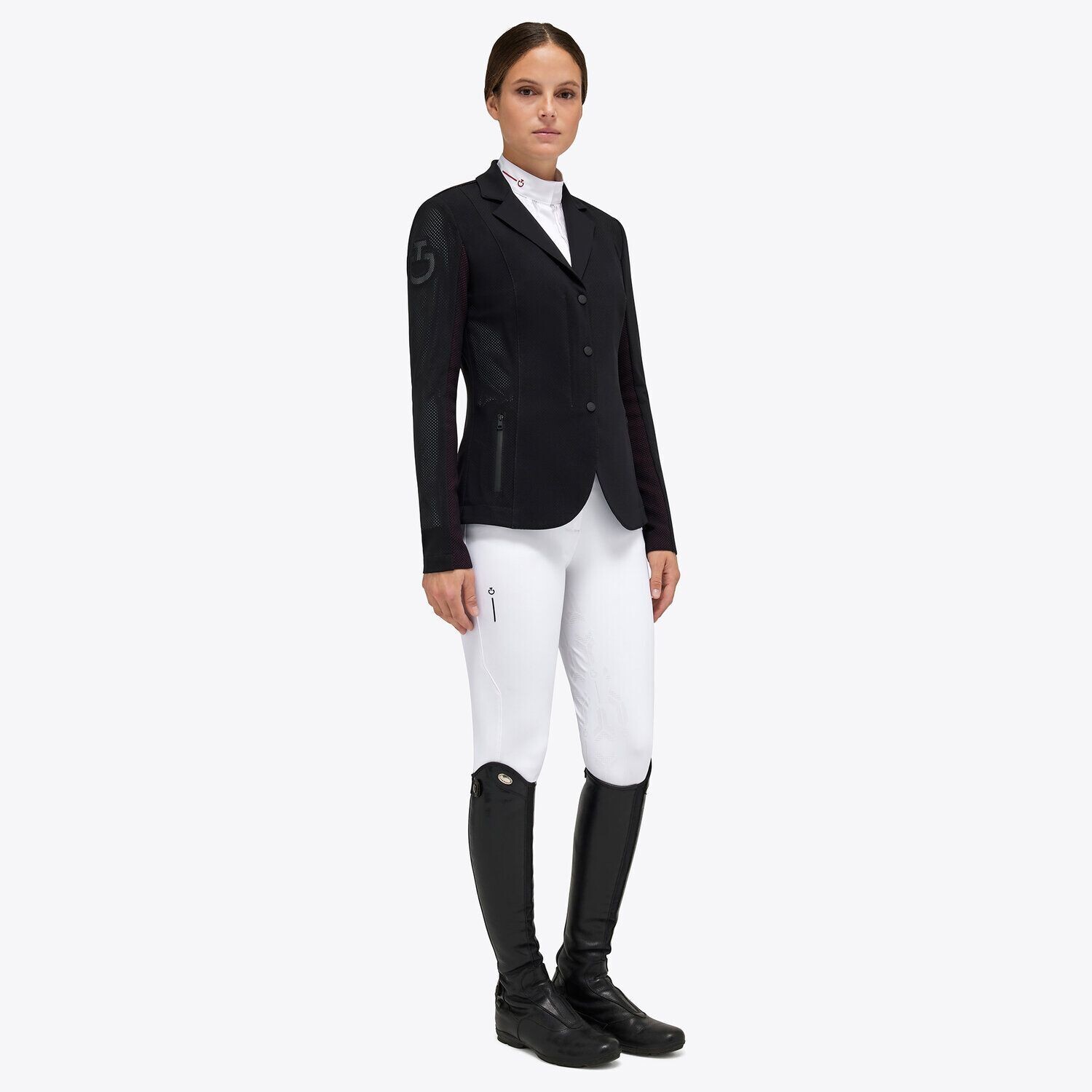 Veste Cavalleria Toscana R-Evo Light Tech Knit Zip | Vestes De Concours