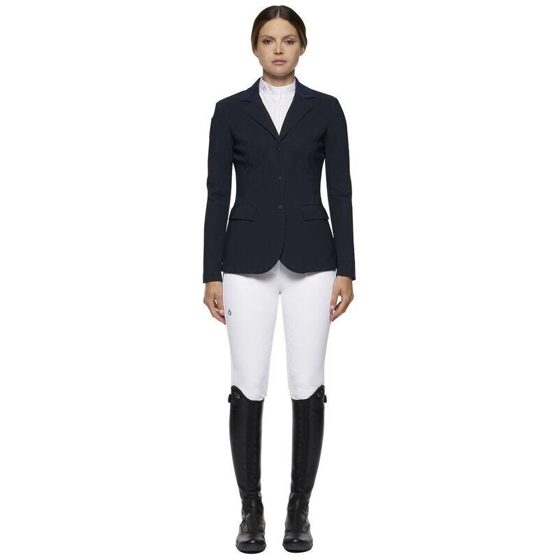 Veste Compétition Zip Femme  Cavalleria Toscana GGD035Navy