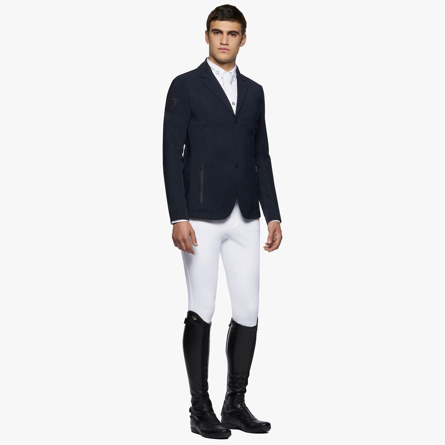 Lightweight men's riding jacket. Cavalleria Toscana GGU0377901