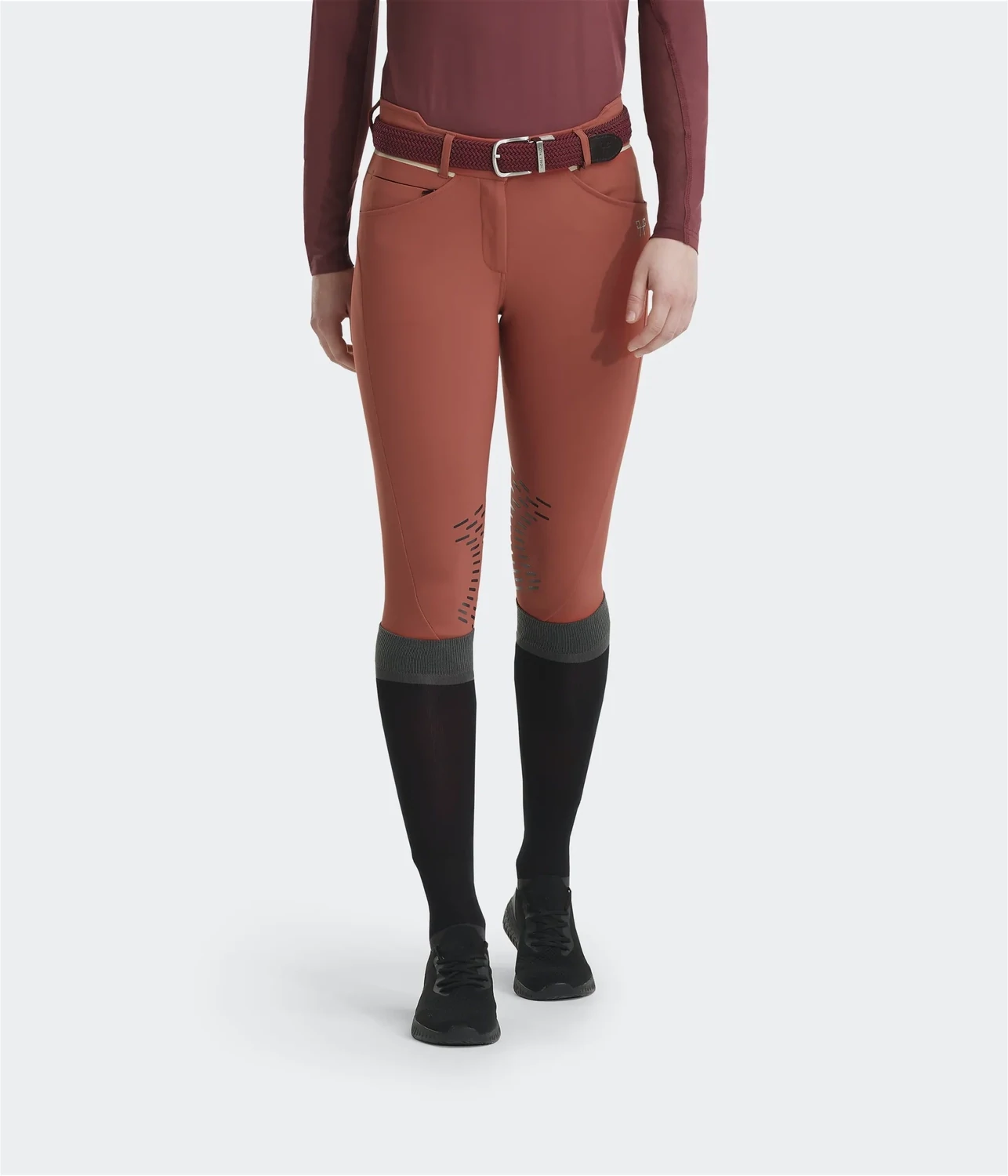 Pantalon X-Design Horse Pilot pour femmes Terracotta