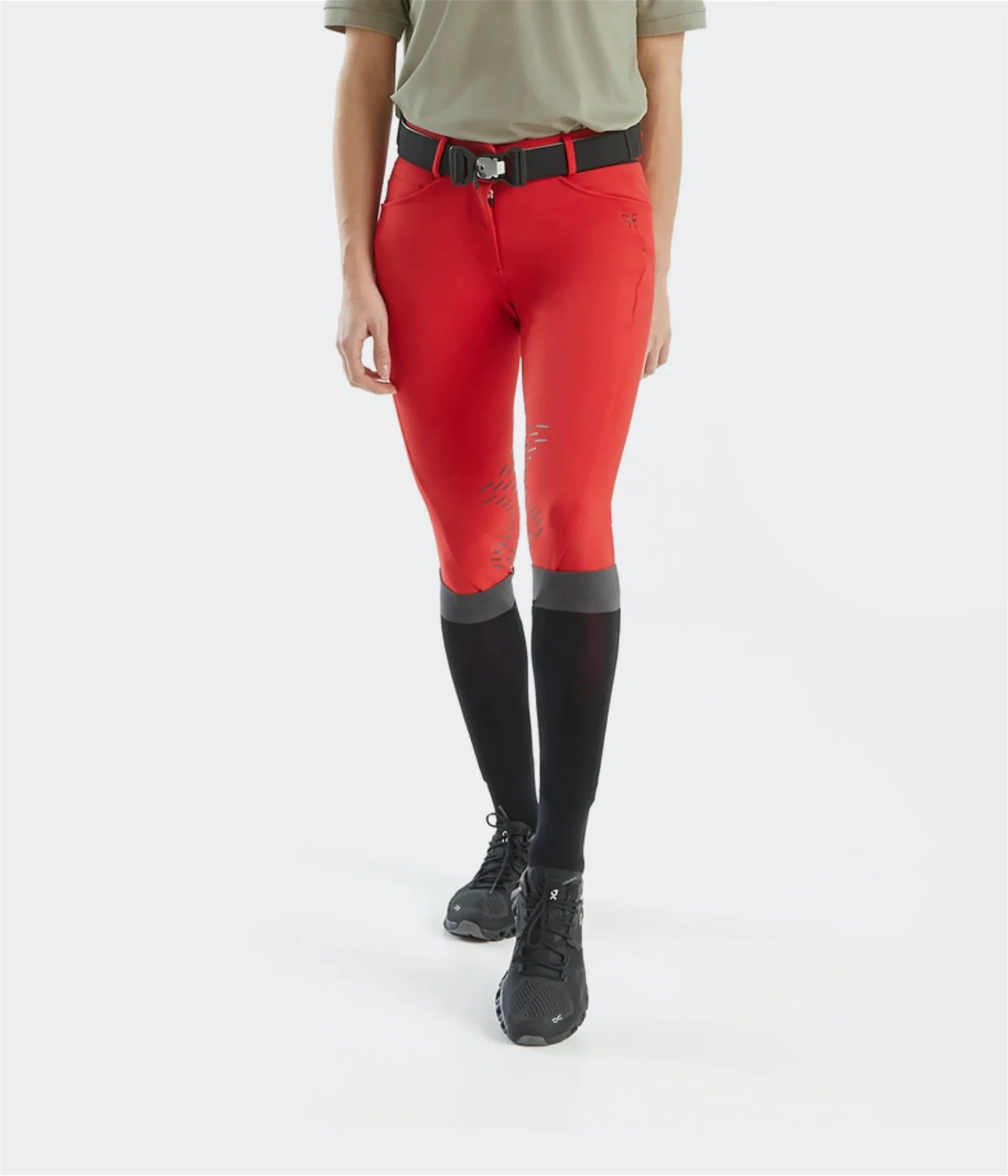 Pantalon X-Design Horse Pilot pour femmes Red
