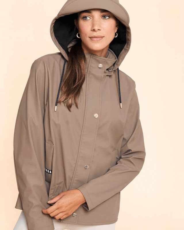Tempo Dada Sport waterproof jacket Moka