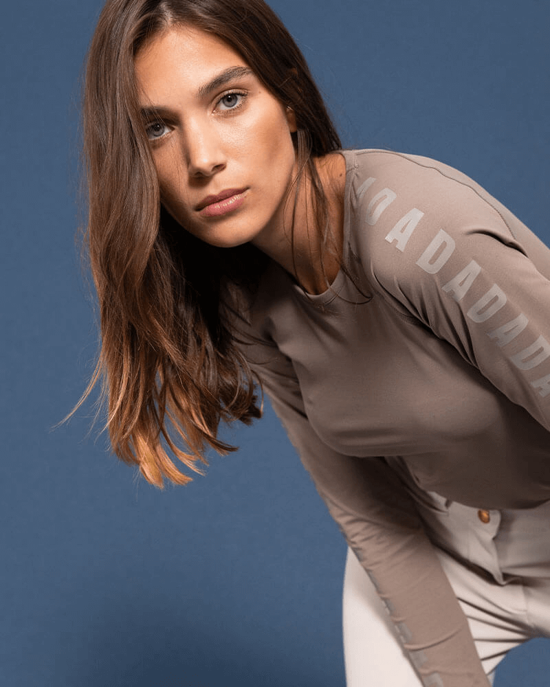 Izzy ML - Technical T-Shirt Dada Sport Taupe