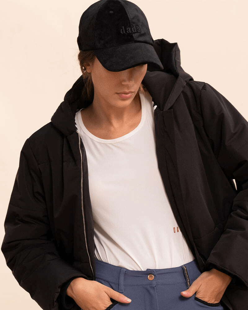 Casquette en velour Djud Box Dada Sport Black