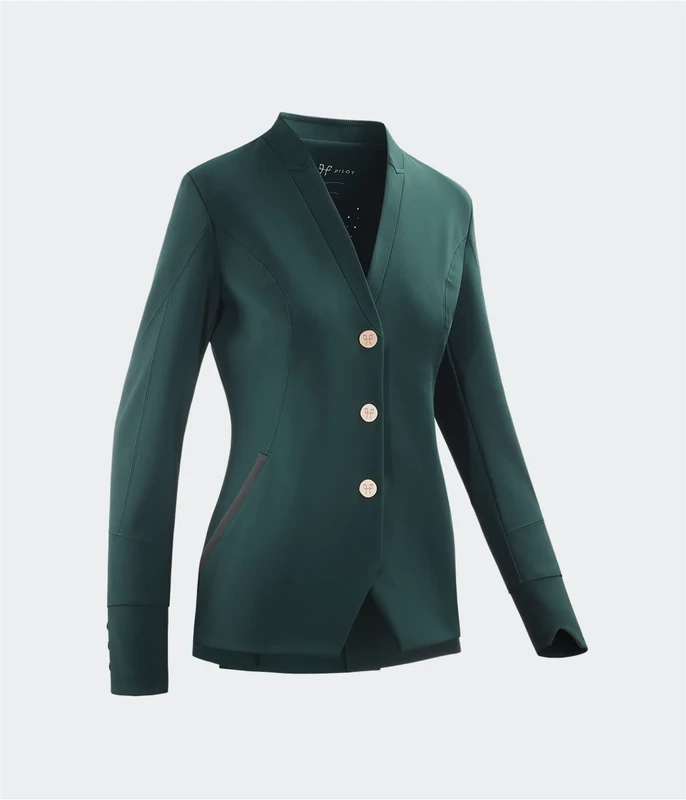 Veste de concours Aerotech Horse Pilot Femme Green Marocco Veste de concours Aerotech Horse Pilot Femme Green Marocco