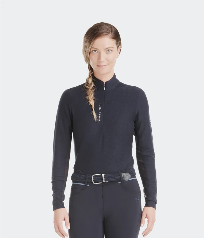 ML Suntech Horse Pilot Navy T-shirt