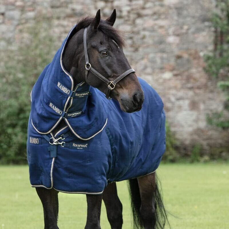 Rambo Rug Deluxe 200g - Horseware Navy