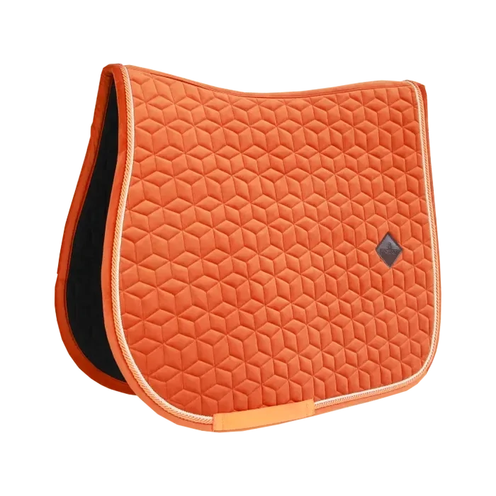 Saddle Pad Velvet Jumping Kentucky 42579 Orange
