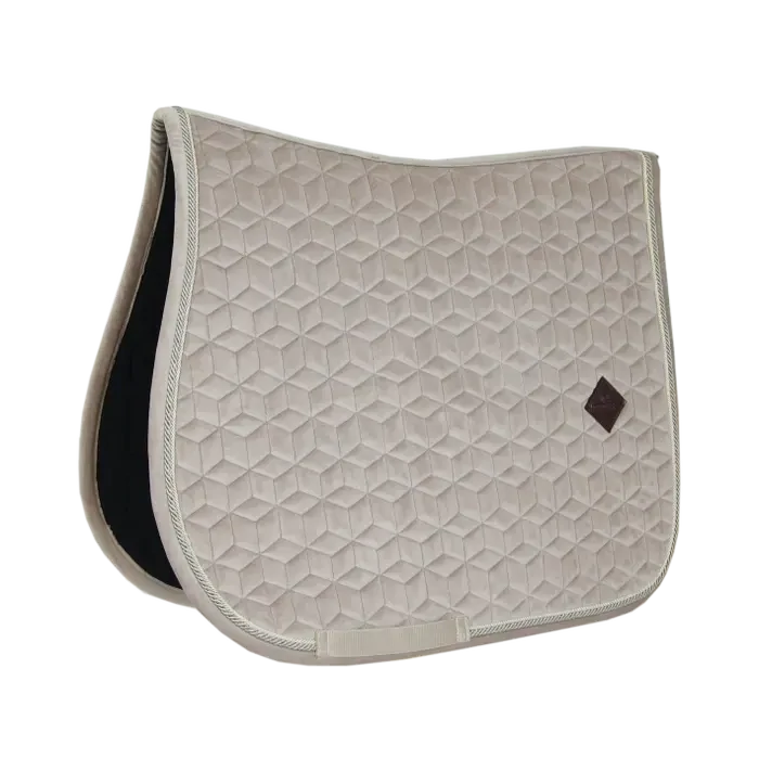 Saddle Pad Velvet Basic  Jumping Kentucky 42589 Beige
