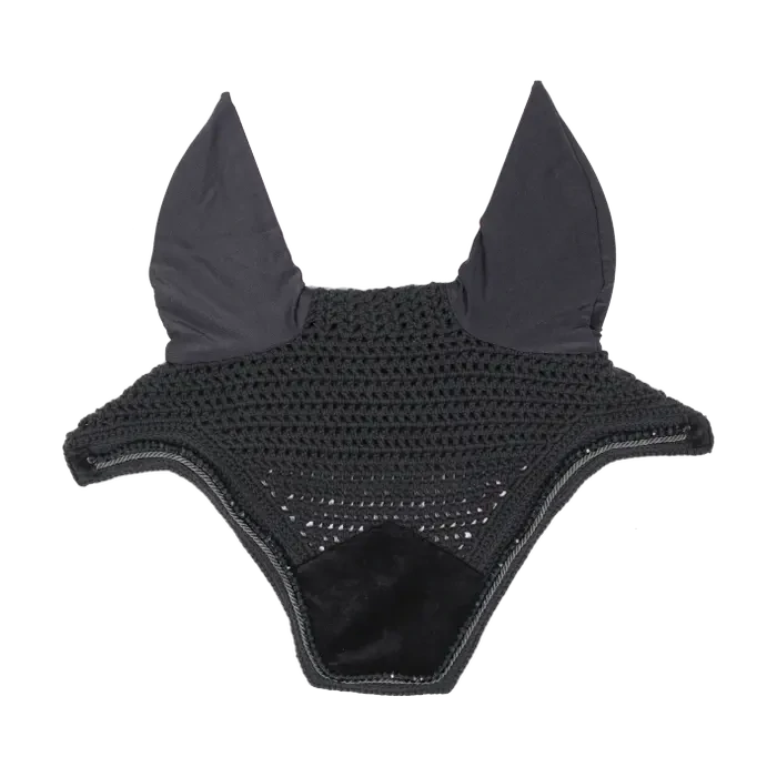 Bonnet Wellington Velvet Pearls Kentucky 42629 Black