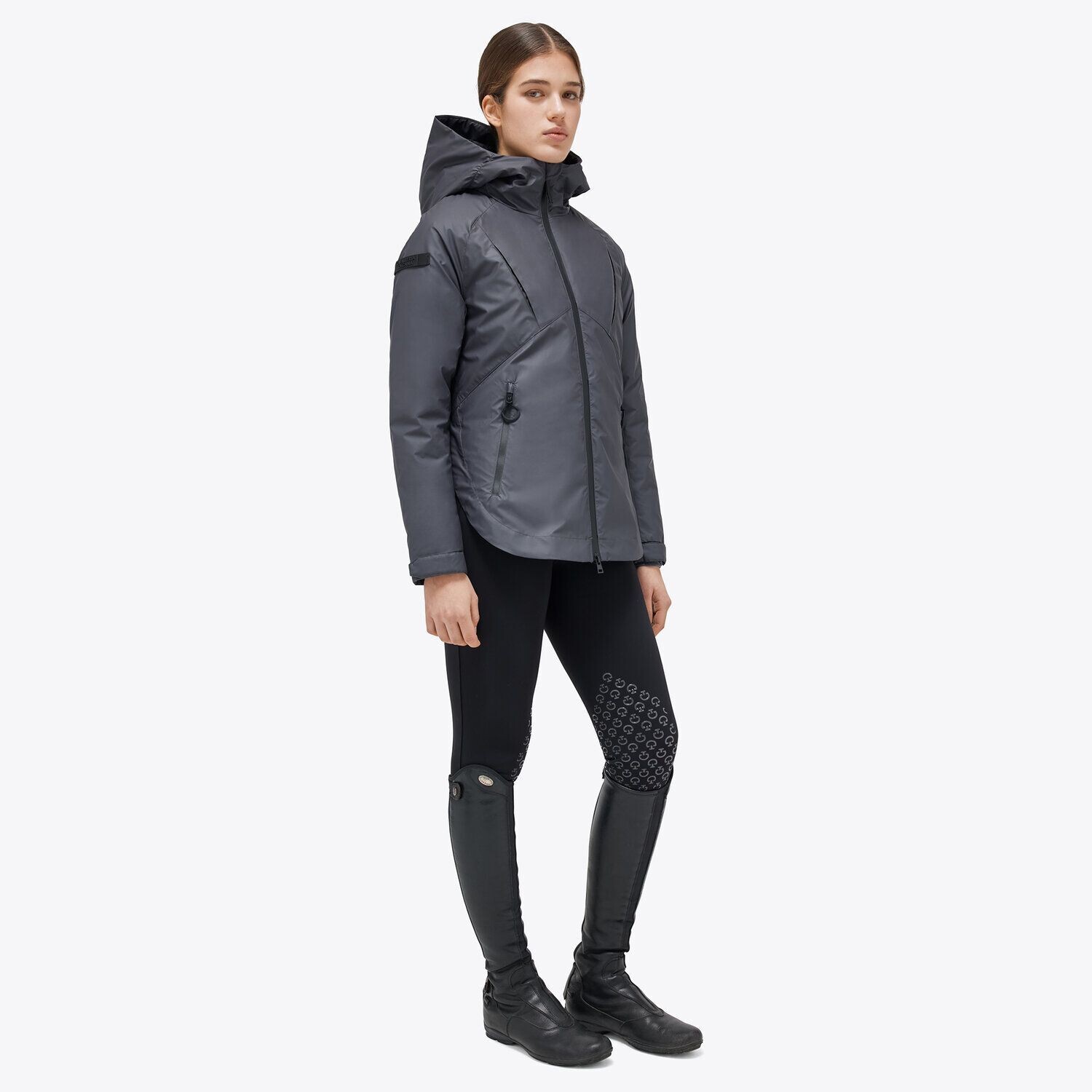Parka Femme Cavalleria Toscana GID291 Iron grey