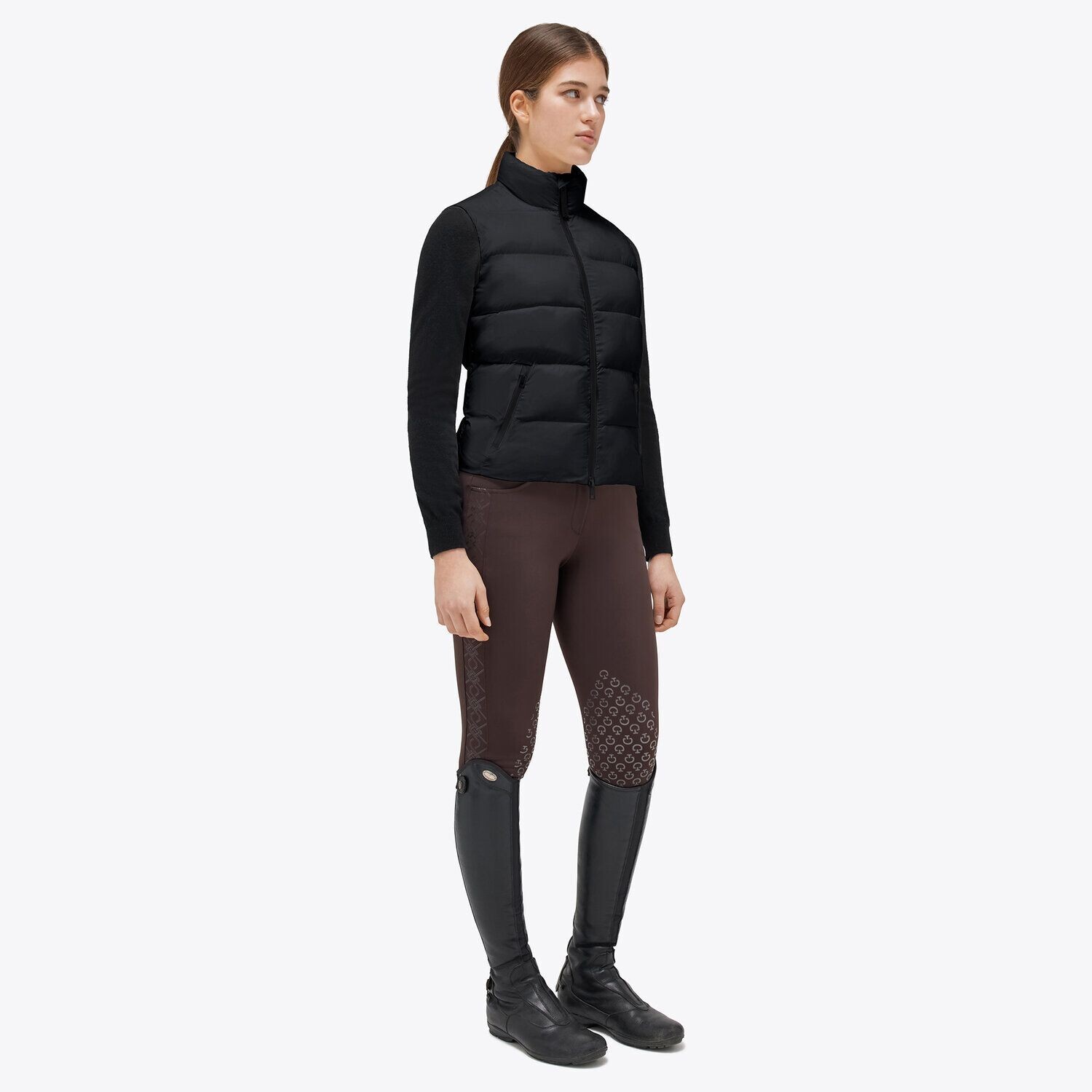 Doudoune sans manches  femmes Cavalleria Toscana GLD290 Black