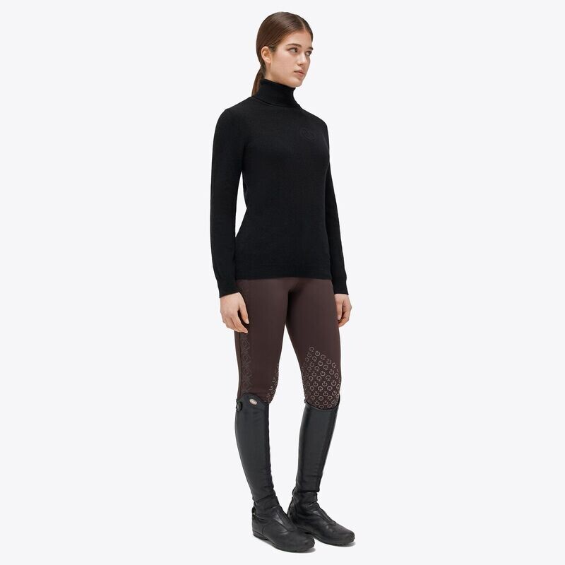 Pull à col roulé Femme Cavalleria Toscana MAD130 Black Pull à col roulé Femme Cavalleria Toscana MAD130 Black