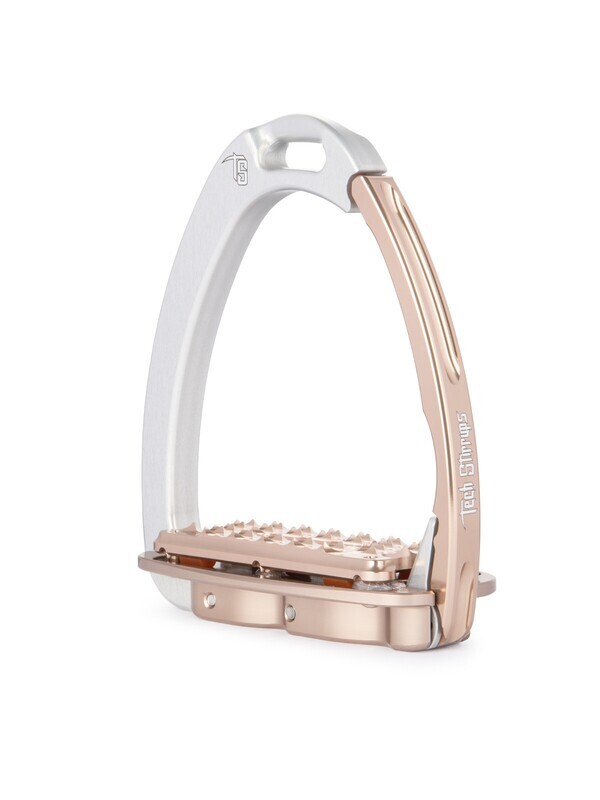Venice Plus Evo Tech Stirrups silver/rosegold